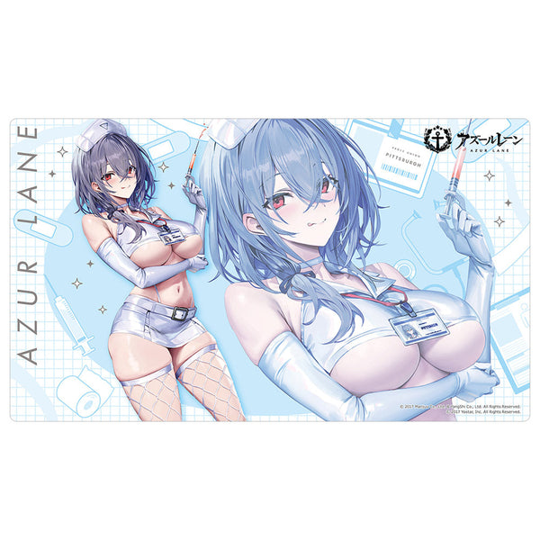 『アズールレーン』描き下ろしラバーマット (ピッツバーグ/ナース)